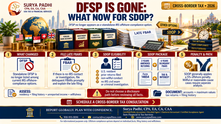 DFSP Is Gone: What Late FBAR Filers Should Do Now