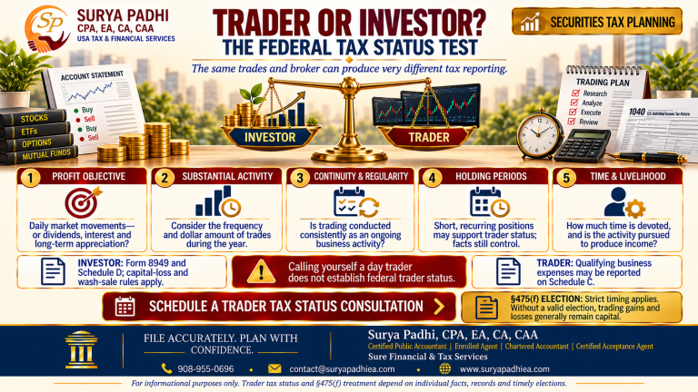 Trader or Investor? The Trader Tax Status Breakdown