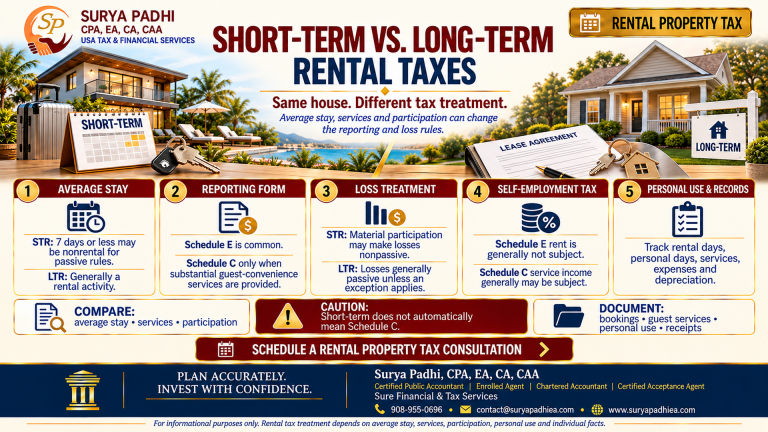 Short-Term Rental vs. Long-Term Rental: The Ultimate Tax Rules & Benefits Guide